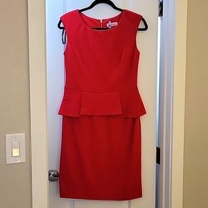 Calvin Klein Peplum Dress
